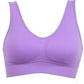 Double Layer Yoga Sports Bra With Removable Chest Pad Sleeping Bra No Wire Underwear