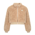 Lamb wool thick short cotton clothing for women