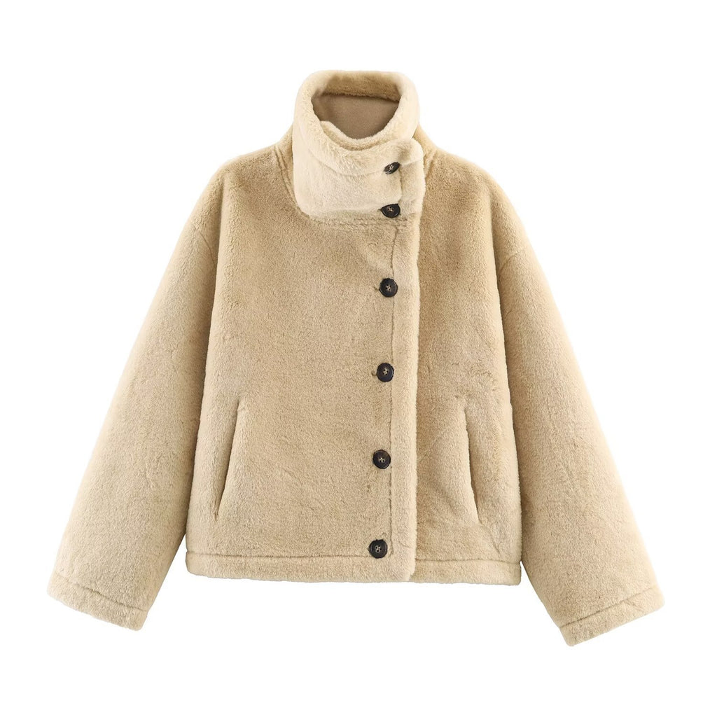 Double sided jacket for women's clothing