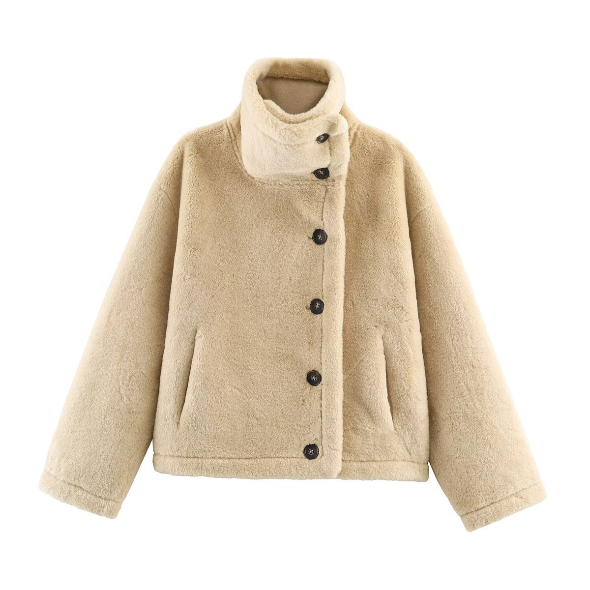 Double sided jacket for women's clothing