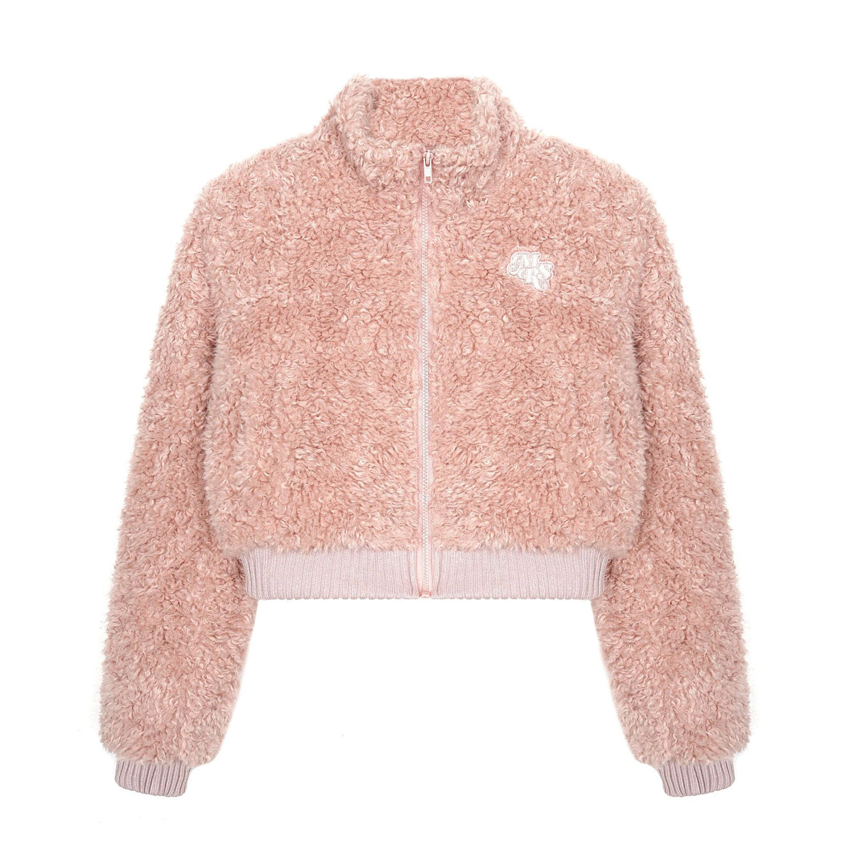 Lamb wool thick short cotton clothing for women