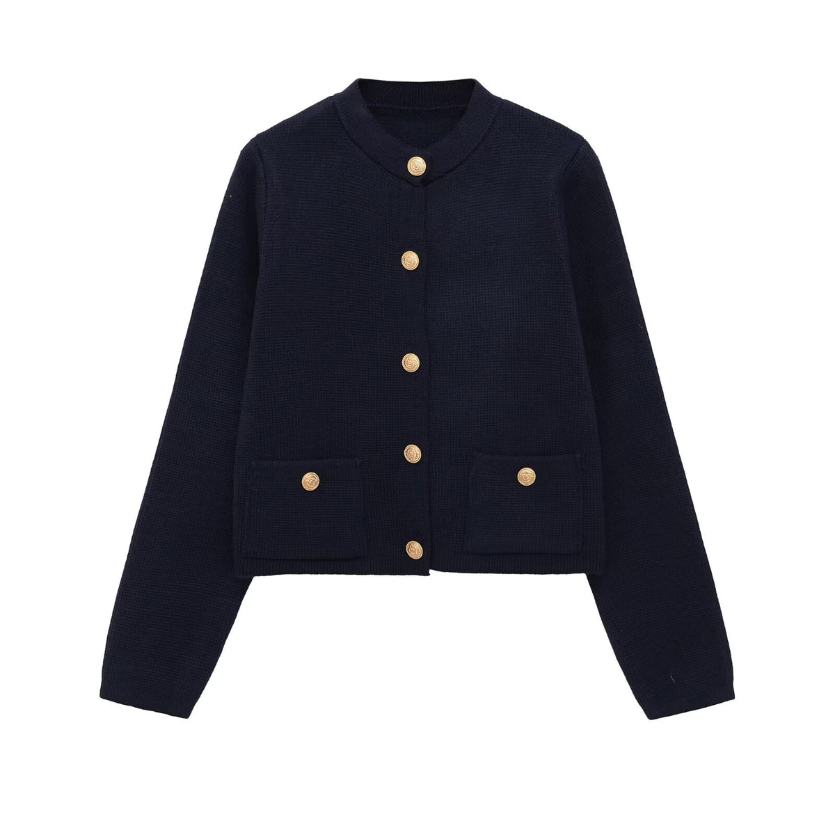Autumn Knitted Jacket Women's Clothing