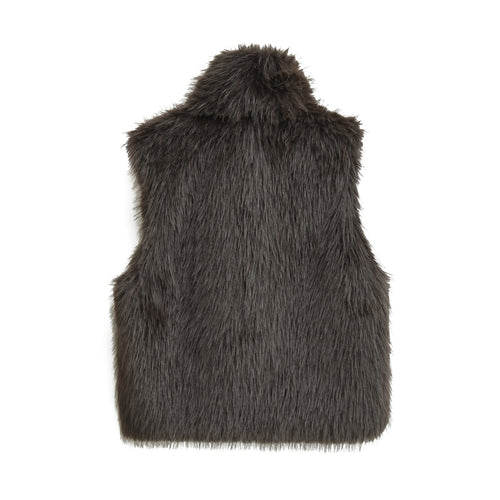 Artificial effect vest for women's clothing