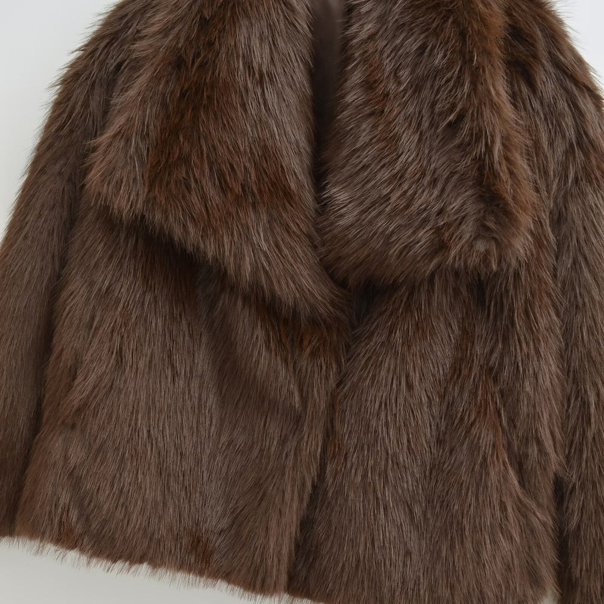Fur jacket women's clothing