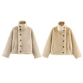 Double sided jacket for women's clothing