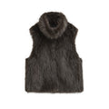Artificial effect vest for women's clothing