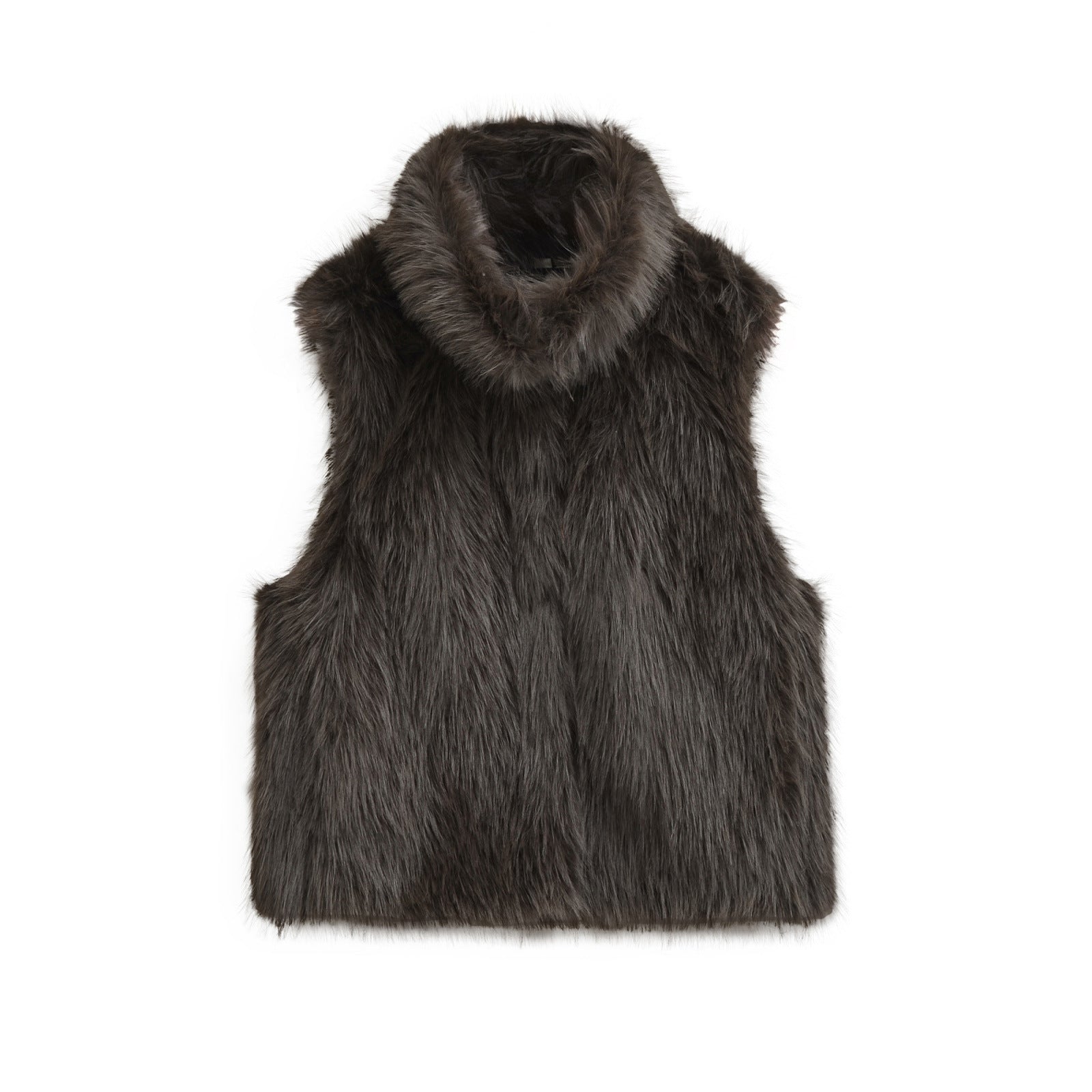 Artificial effect vest for women's clothing