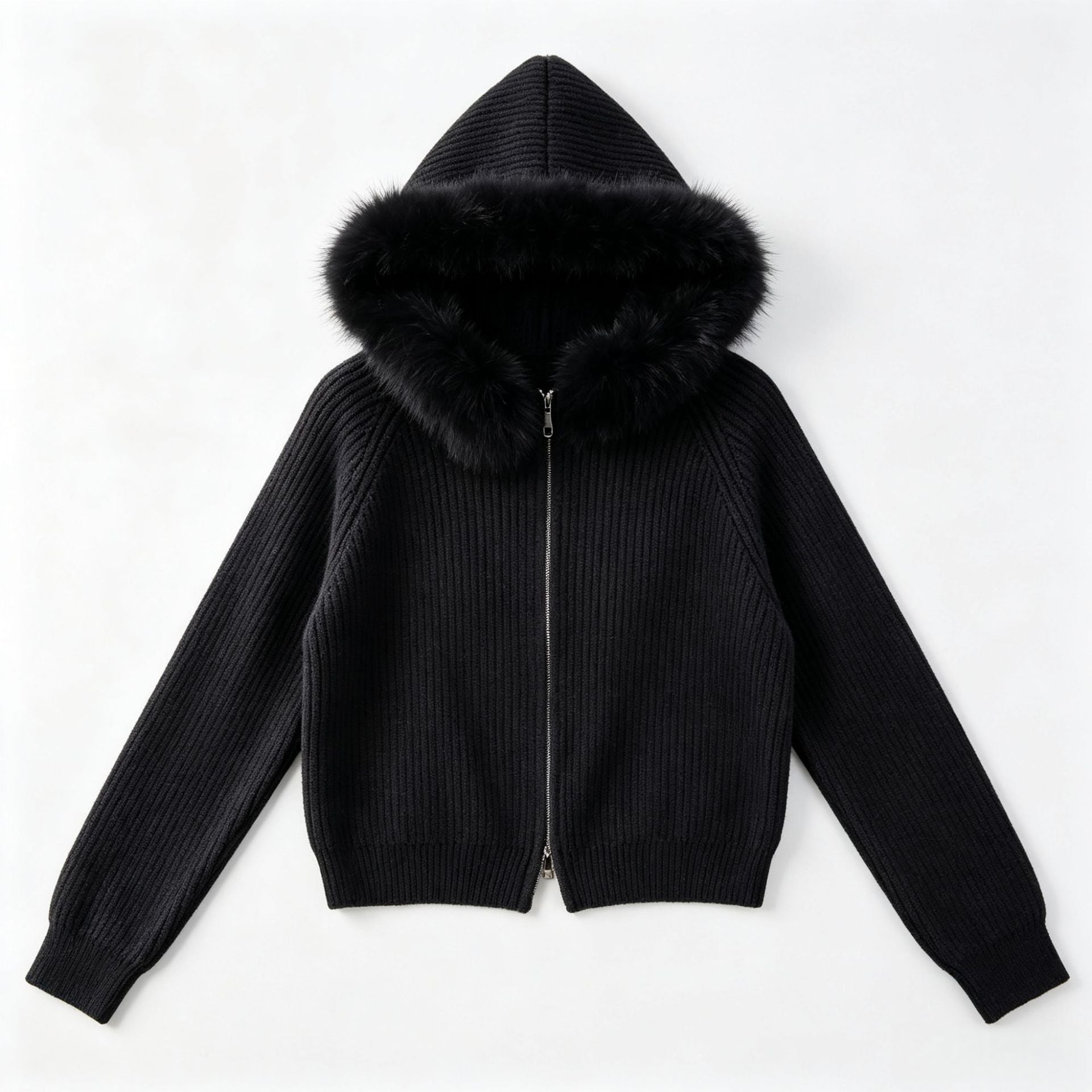 Soft and lazy style sweater jacket for women's clothing