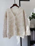 Flower glitter long sleeved sweater